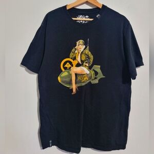 LRG Bombshell Pin Up Killin' Em Softly T-shirt XXL